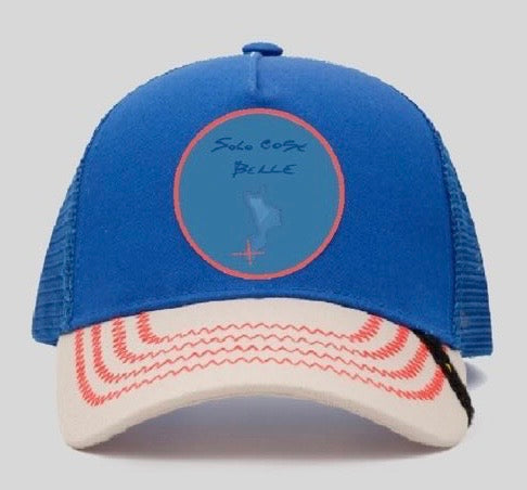 TRUCKER SOLO COSE BELLE BLU + PATCH GG BLU