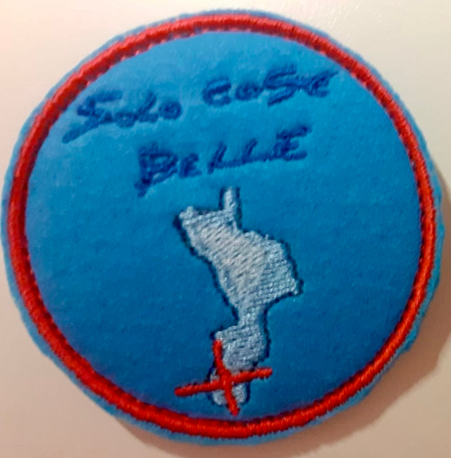 TRUCKER SOLO COSE BELLE BLU + PATCH GG BLU