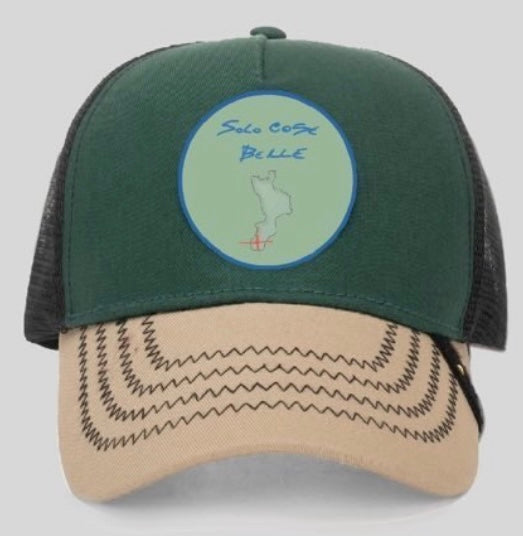 TRUCKER SOLO COSE BELLE VERDE + PATCH GG VERDE