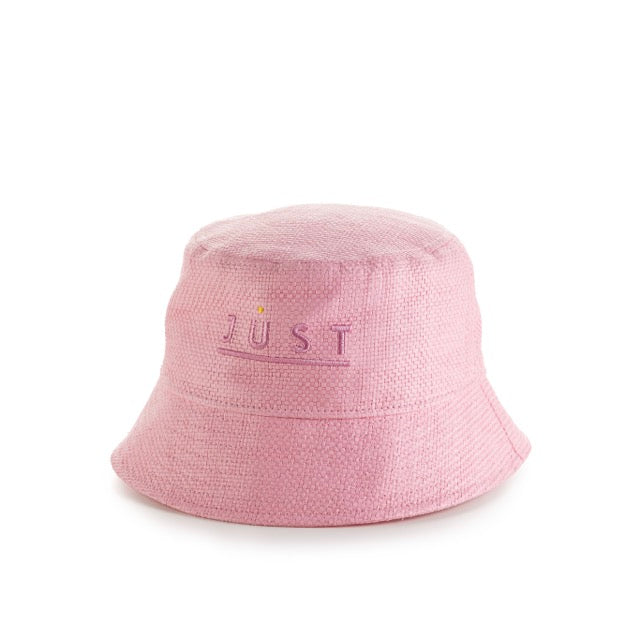 BUCKET RAFIA PINK
