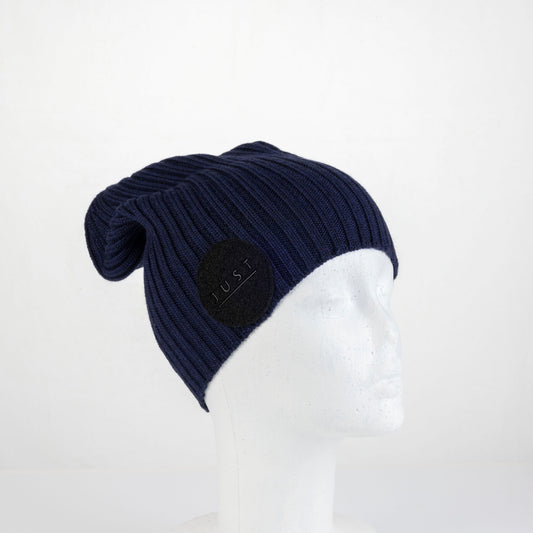 CUFFIA LANA NAVY LUNGA